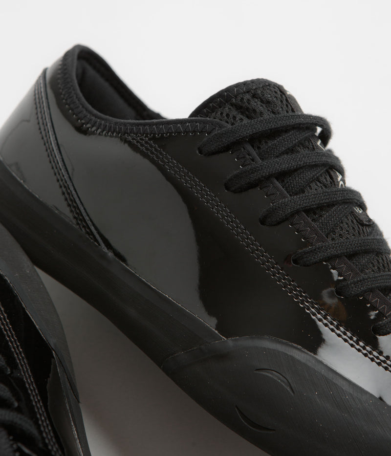 Village PM 1.30 PM Shoes in Gloss Black and Natural Black