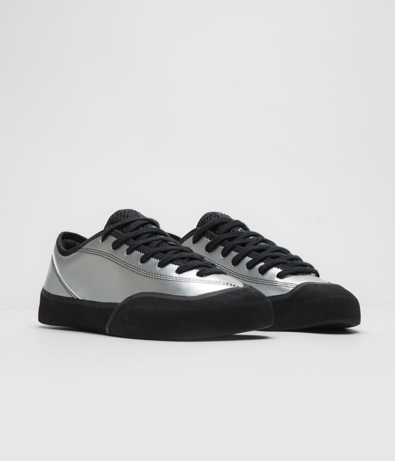 Village PM 1.30 PM Shoes in Silver and Natural Black