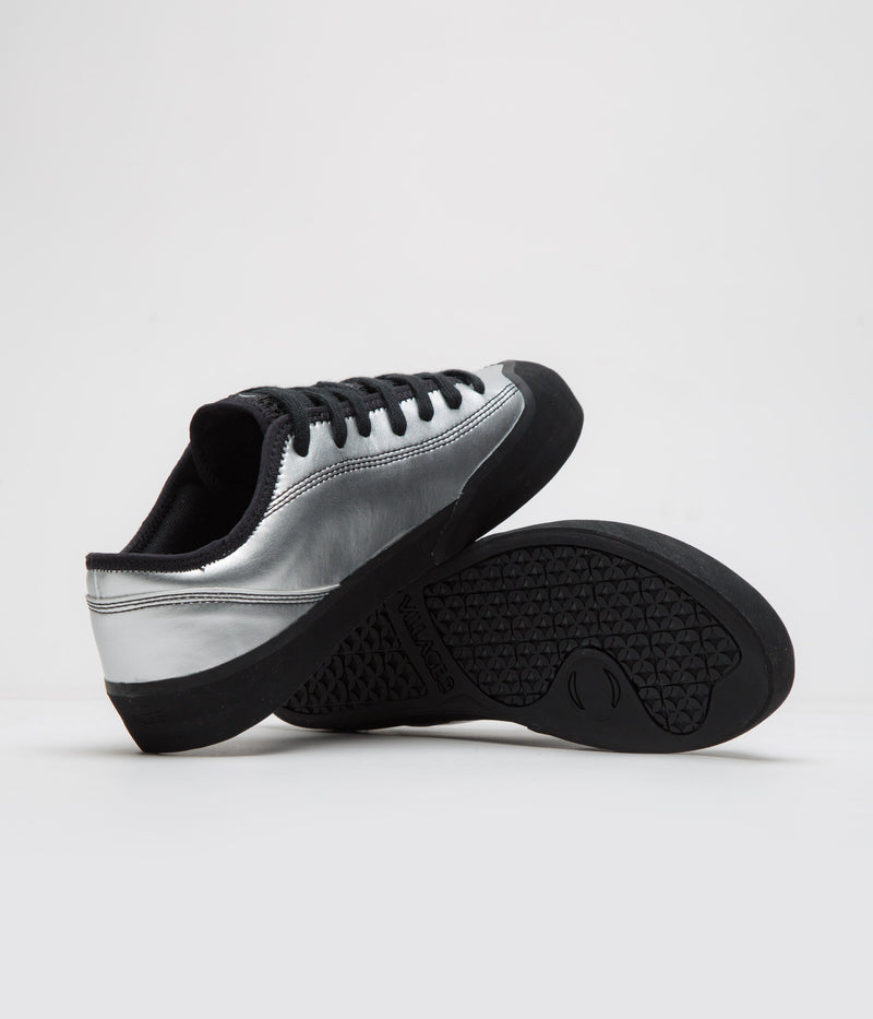 Village PM 1.30 PM Shoes in Silver and Natural Black