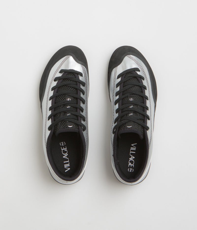 Village PM 1.30 PM Shoes in Silver and Natural Black