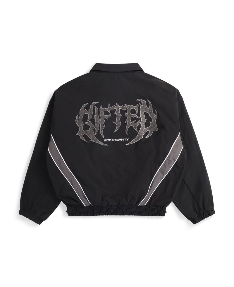 Back View of the Vision Blk Jacket by GFTD LA