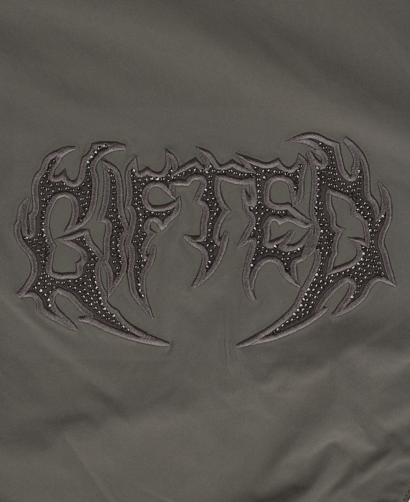 Close Up View of the Vision Green Jacket by GFTD LA
