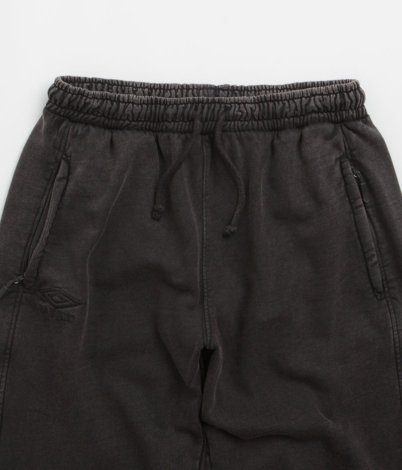Wasted Paris x Umbro Jogging Pants in Faded Black