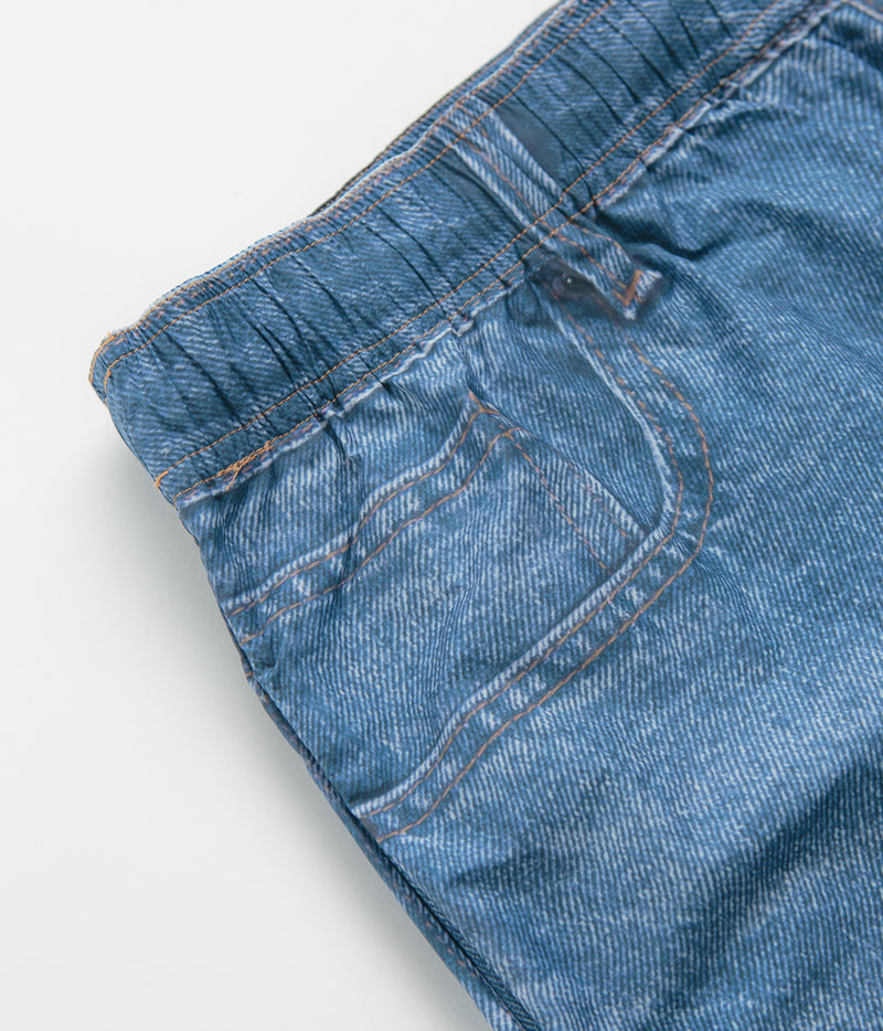 Wasted Paris x Umbro Trompe L'Oeil Overpants in Washed Blue