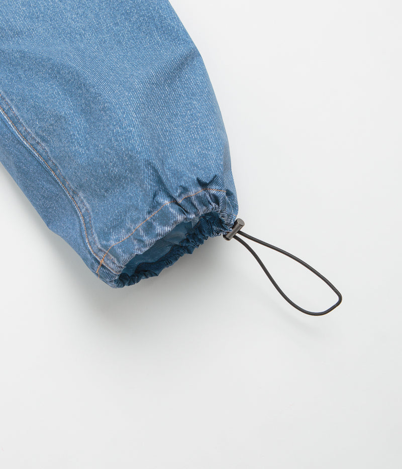 Wasted Paris x Umbro Trompe L'Oeil Overpants in Washed Blue