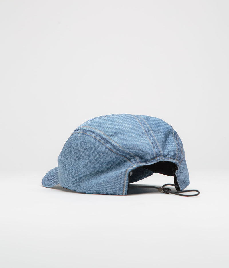 Wasted Paris x Umbro Trompe L'Oeil Track Cap in Washed Blue
