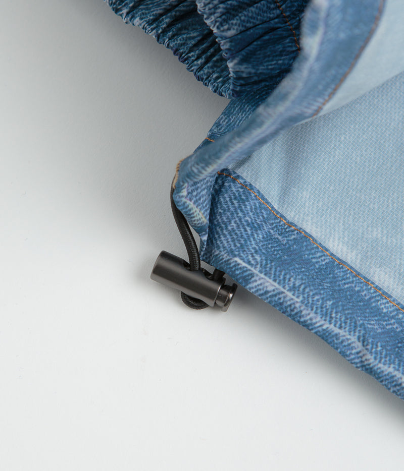 Wasted Paris x Umbro Trompe L'Oeil Windbreaker Jacket in Washed Blue