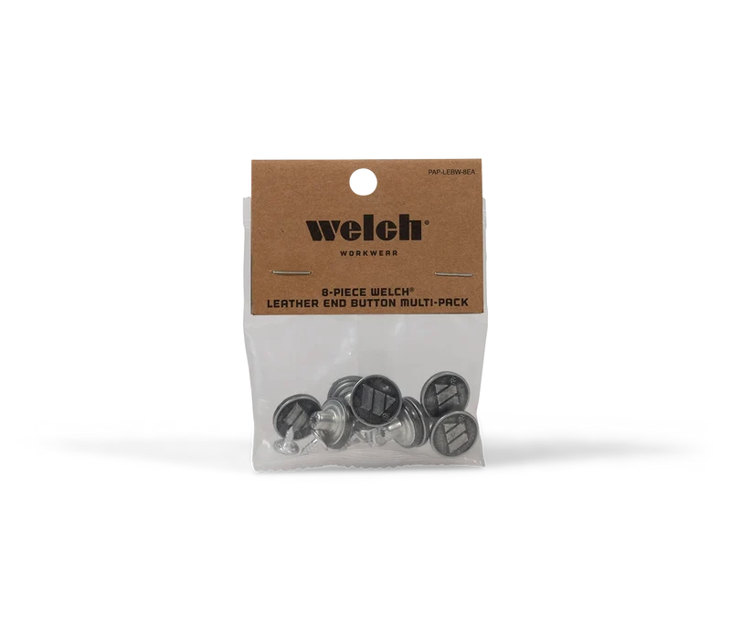 Welch Leather End Button Pack