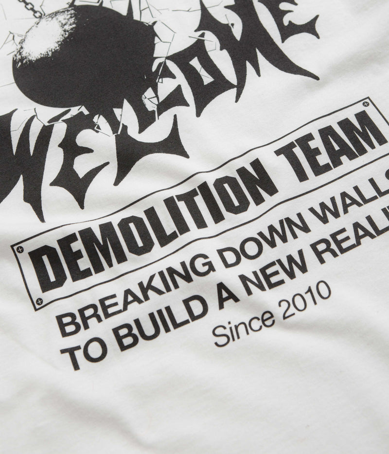 Welcome Demolition T-Shirt in White