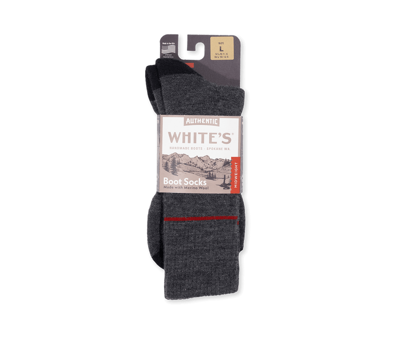 White's Midweight Crew Sock