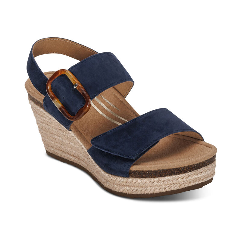 Women's Aetrex Ashley - Navy