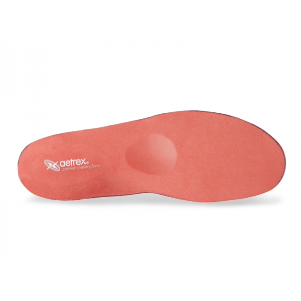 Women's Aetrex L2305 Premium Memory Foam Med/High Arch Orthotic with Metatarsal Pad