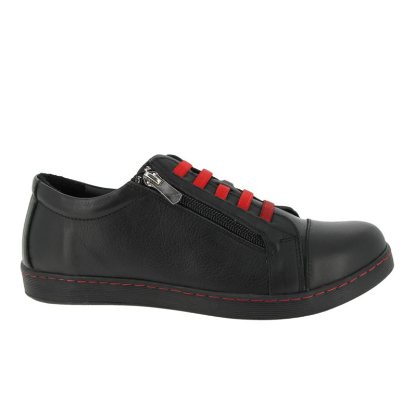 Women's Andrea Conti Darcy - Schwarz/Rot