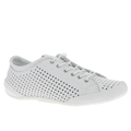 Women's Andrea Conti Sneaker Perf - Weiss