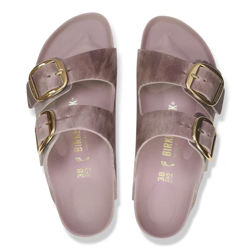 Women’s Birkenstock Arizona Big Buckle – Lavender Oiled Leather
