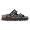 Women's Birkenstock Arizona Flex Platform - Brocade Black