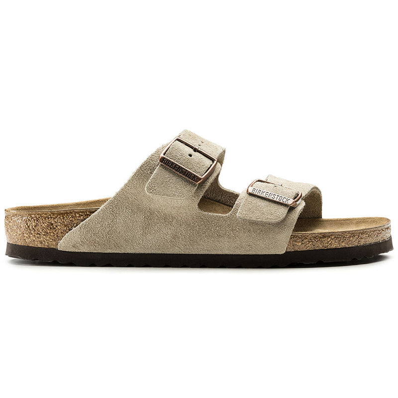 Women's Birkenstock Arizona - Taupe Suede