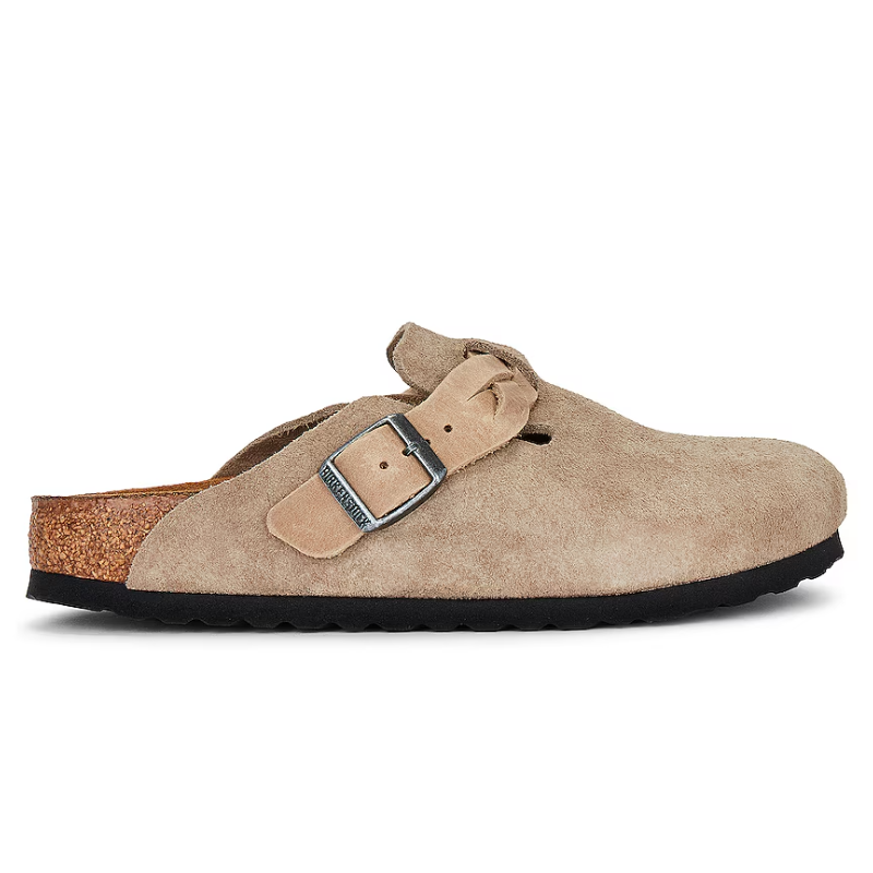 Women’s Birkenstock Boston Braided – Taupe