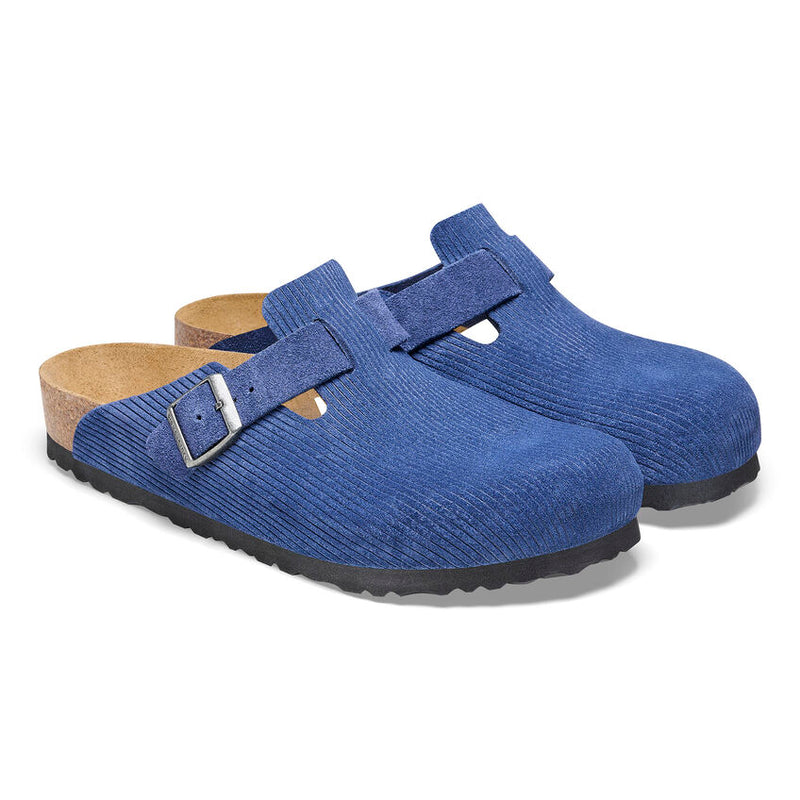 Women’s Birkenstock Boston Corduroy – Indigo Blue