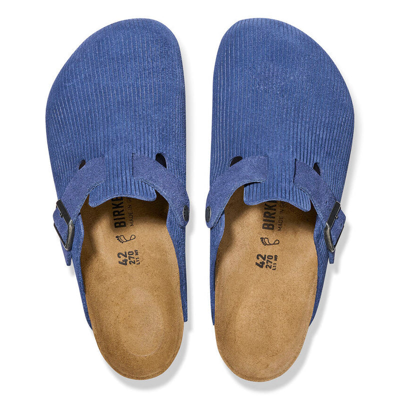 Women’s Birkenstock Boston Corduroy – Indigo Blue