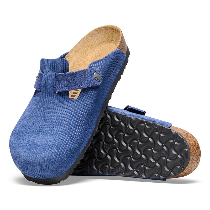 Women’s Birkenstock Boston Corduroy – Indigo Blue
