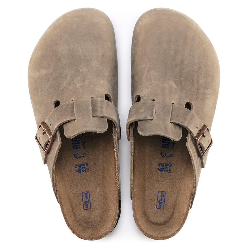 Women’s Birkenstock Boston Soft Footbed – Tobacco Oiled Leather