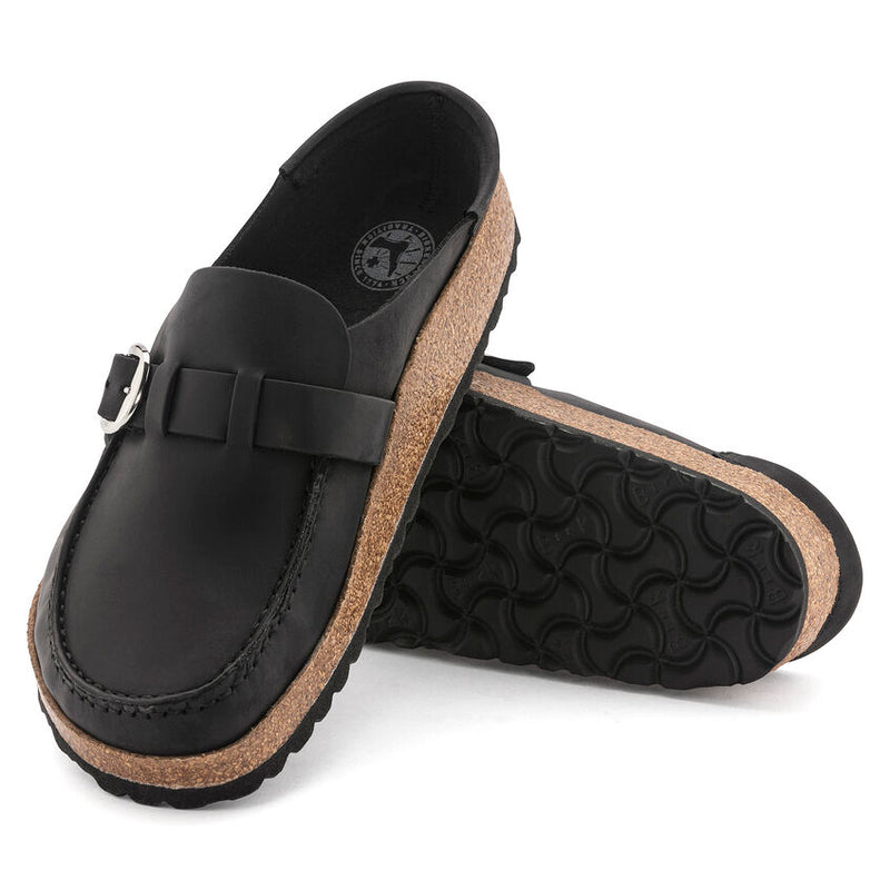 Women’s Birkenstock Buckley – Black Oiled Leather