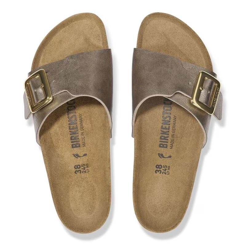 Women's Birkenstock Catalina Luxe Buckle - Graceful Taupe