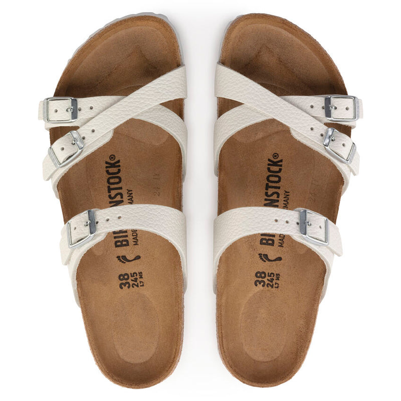Women's Birkenstock Franca - White Leather