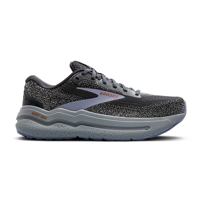 Women’s Brooks Ghost Max 2 – Ebony/Sweet Lavender/Alloy