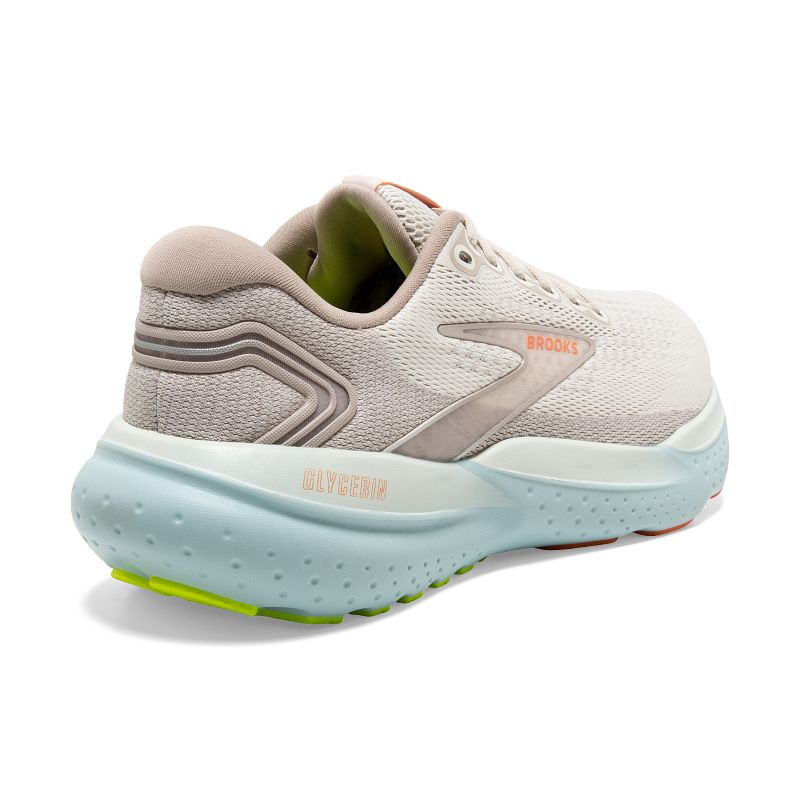 Women’s Brooks Glycerin 21 – Coconut/Aqua/Autumn Sunset