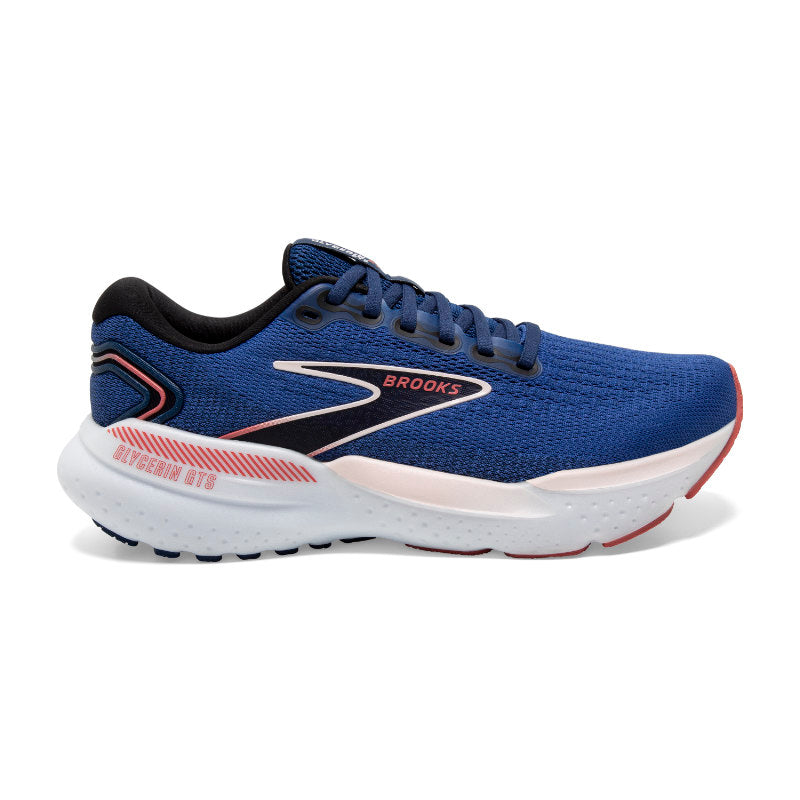 Women’s Brooks Glycerin GTS 21 – Blue/Icy Pink/Rose