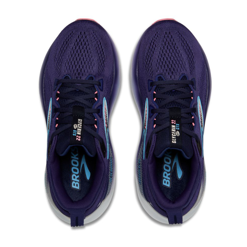 Women's Brooks Glycerin GTS 22 - Blue Ribbon/Peacoat/Dianthus