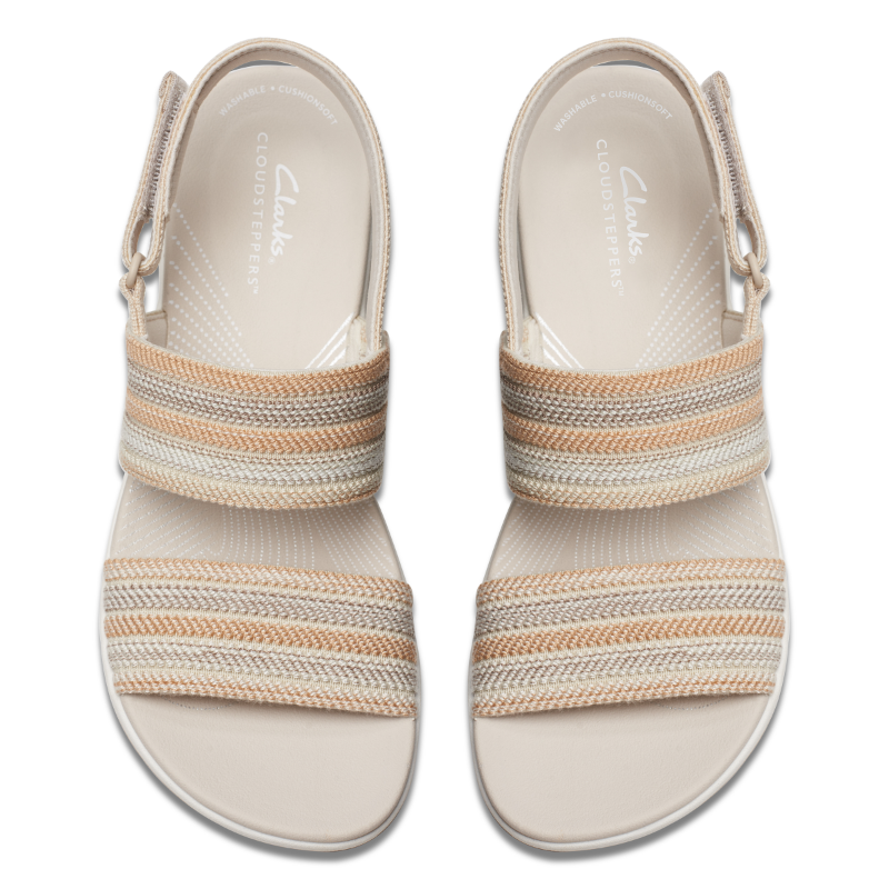 Women’s Clarks Arla Stroll – Beige Combi