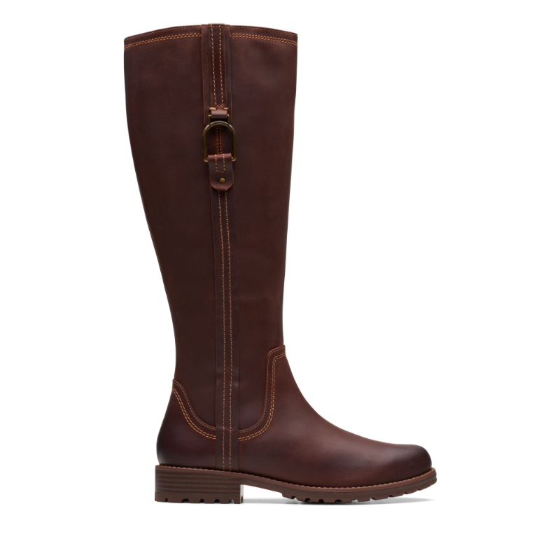 Women's Clarks Aspra Hi Boot - British Tan