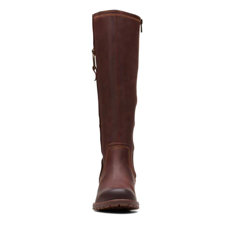 Women's Clarks Aspra Hi Boot - British Tan