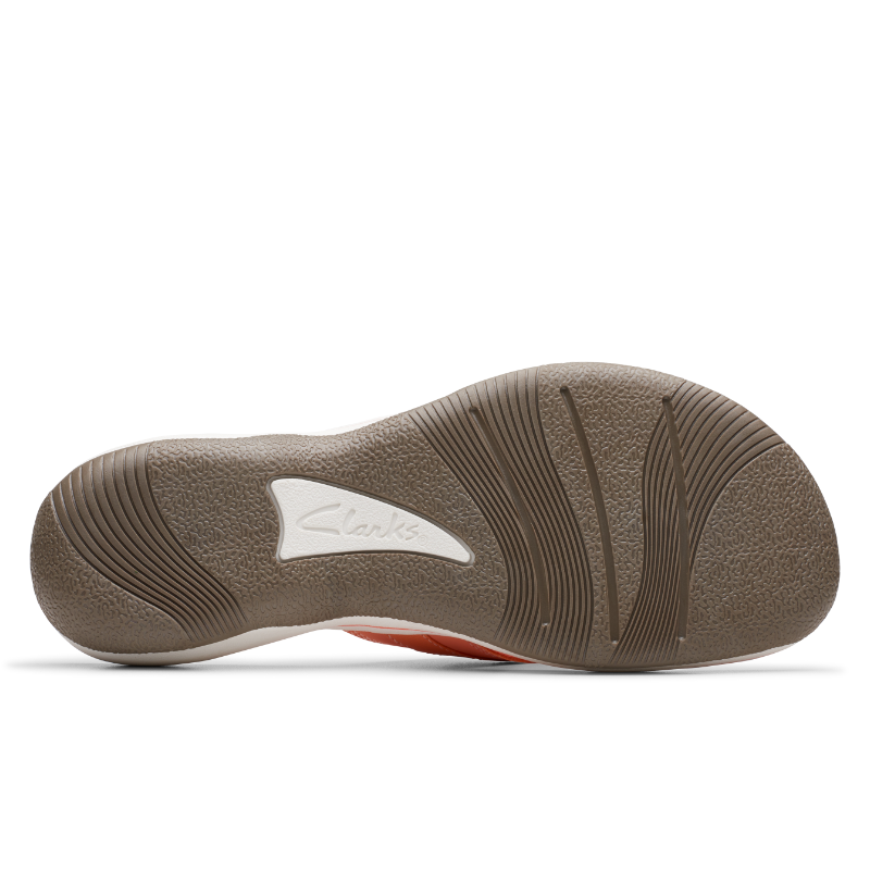 Women's Clarks Breeze Sea - Tangerine/Pop