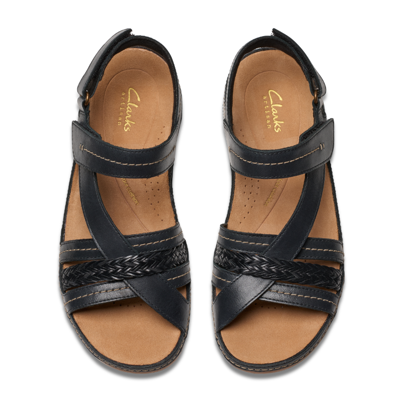 Women's Clark Cecily Strap - Black Combination