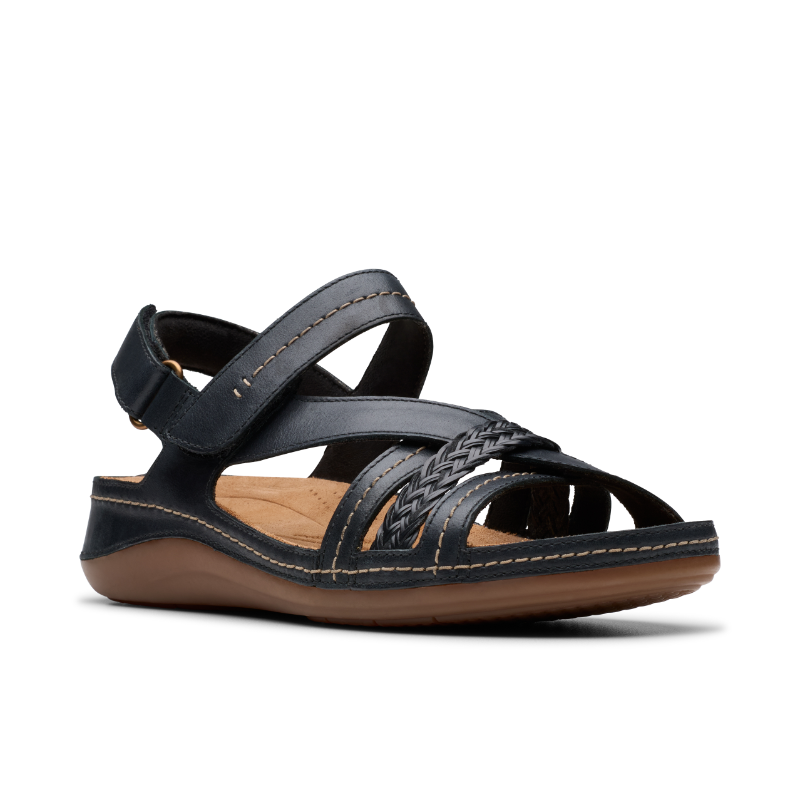 Women's Clark Cecily Strap - Black Combination