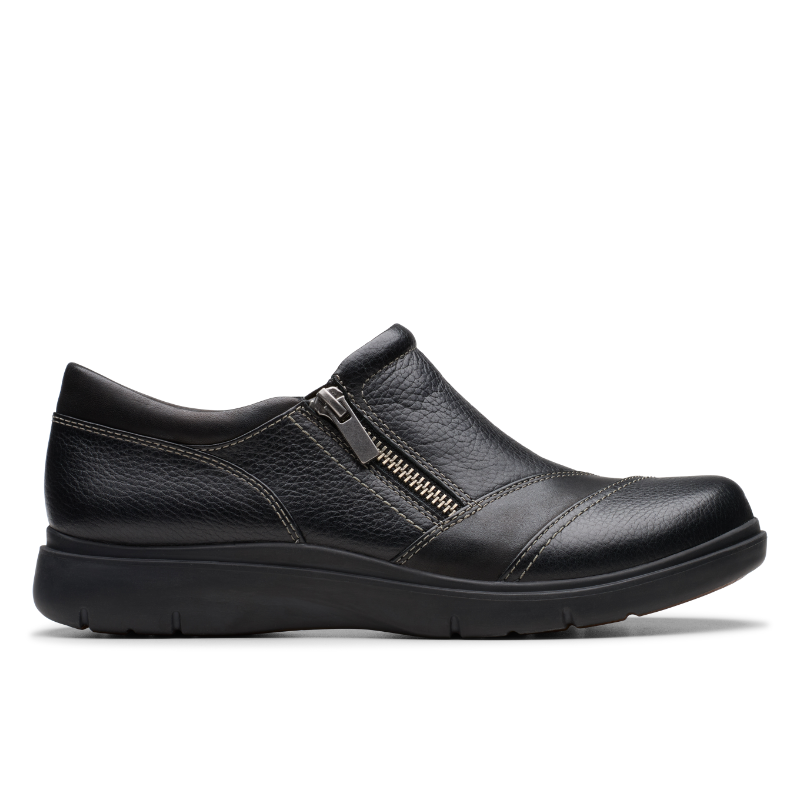 Women's Clarks Certina Pure - Black Leather