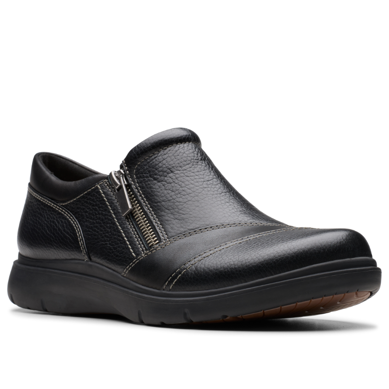 Women's Clarks Certina Pure - Black Leather