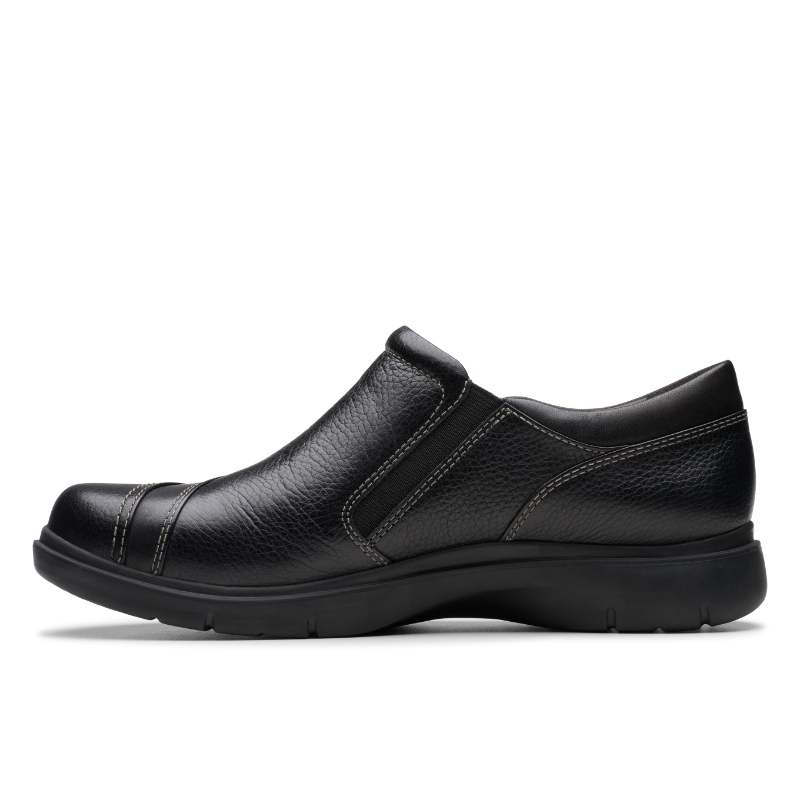 Women's Clarks Certina Pure - Black Leather