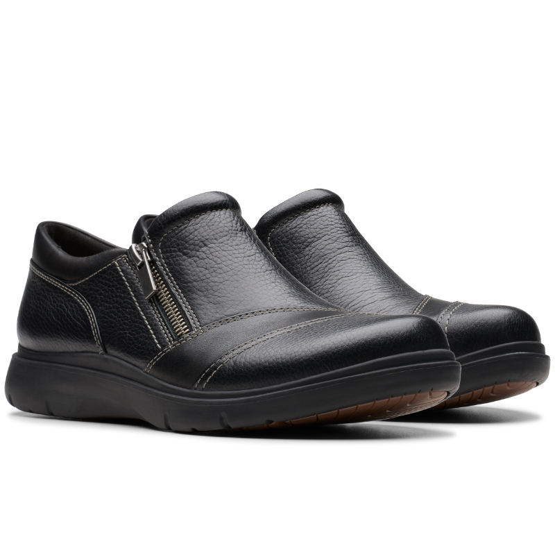 Women's Clarks Certina Pure - Black Leather