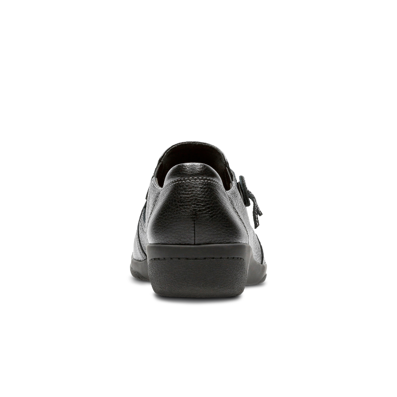Women's Clarks Cheyn Madi - Black Tumbled