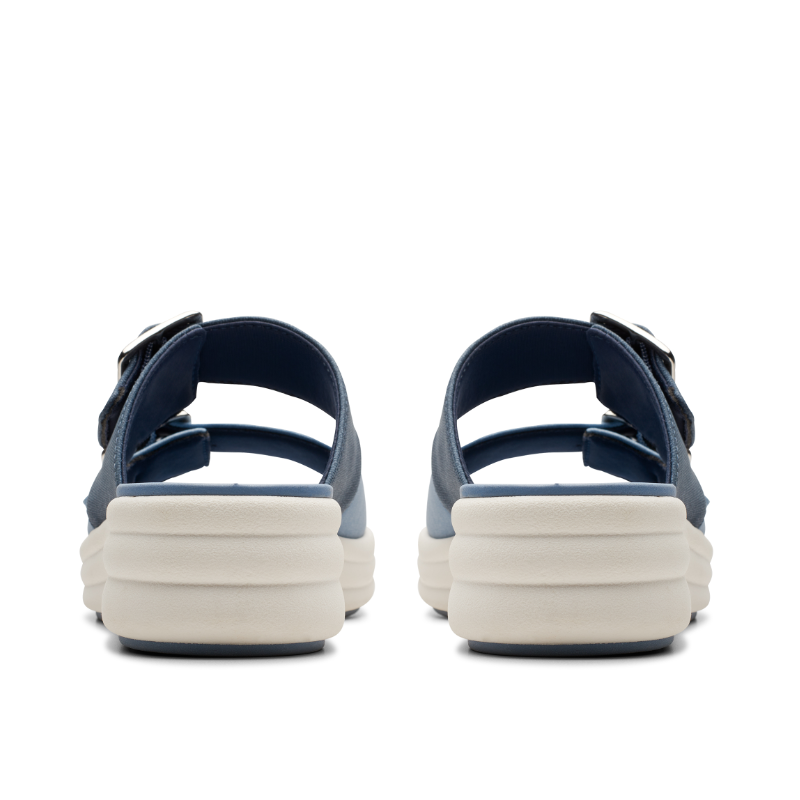 Women's Clarks Drift Buckle - Denim Combi