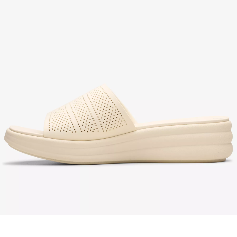Women's Clarks Drift Twist - Cream