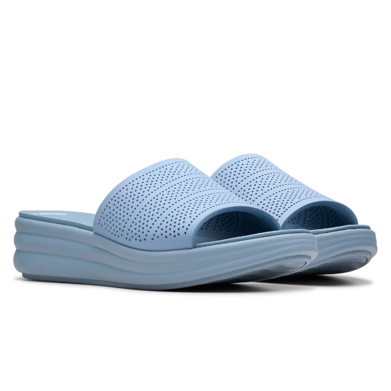 Women's Clarks Drift Twist - Light Blue