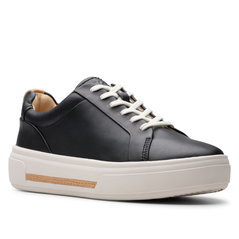 Women's Clarks Hollyhock Walk - Black Leather