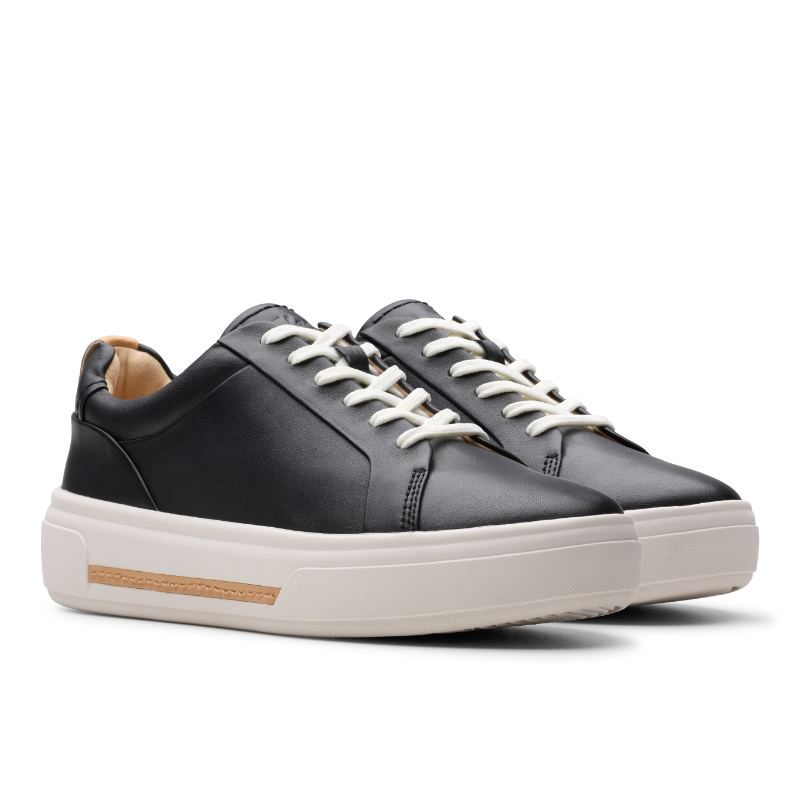 Women's Clarks Hollyhock Walk - Black Leather