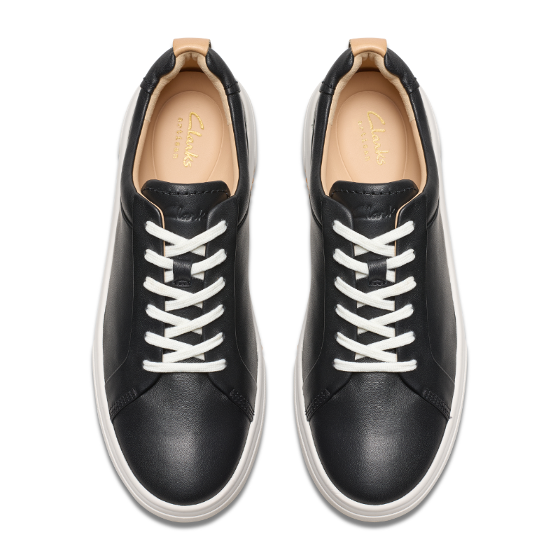 Women's Clarks Hollyhock Walk - Black Leather